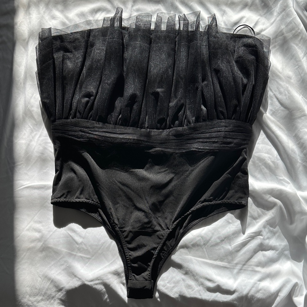 Nasty Gal Black Bodysuit
